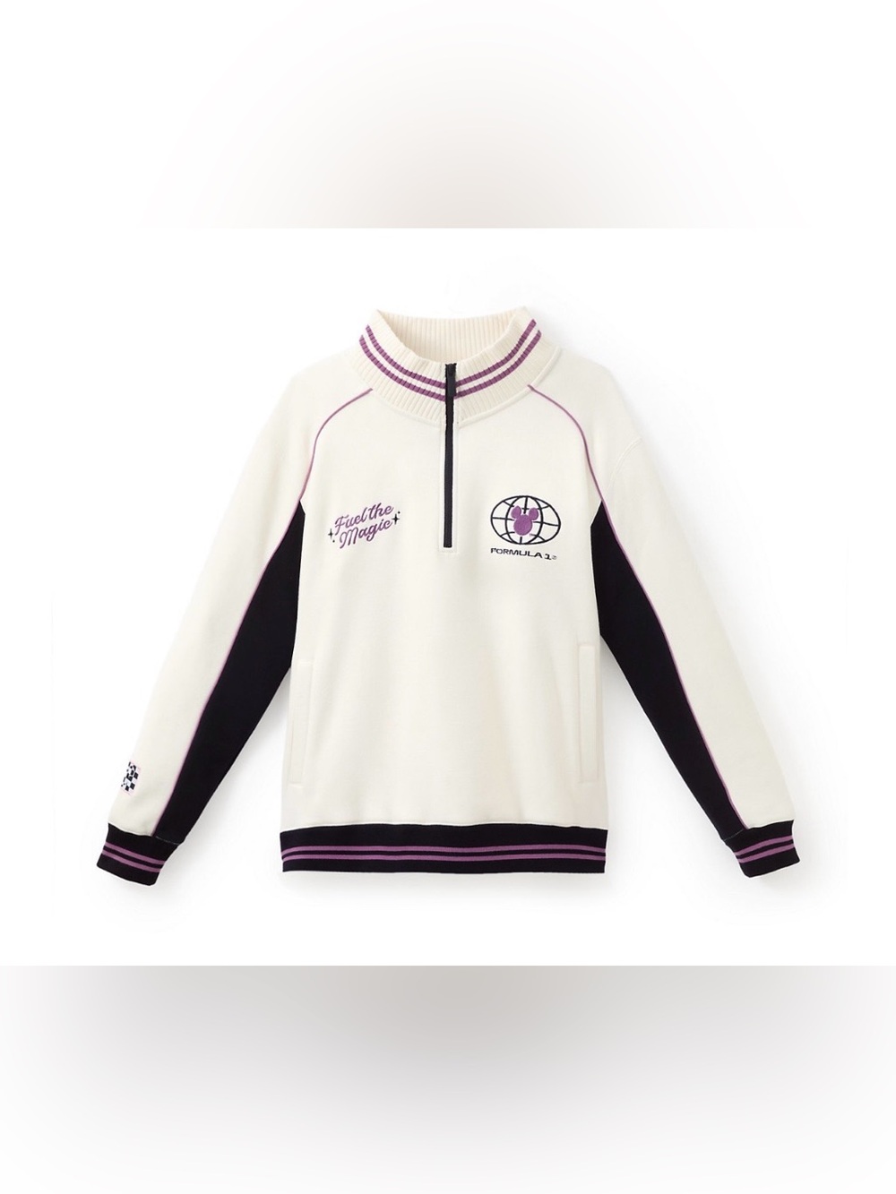 Disney Velocity Collection Mickey Mouse 1/4 Zip Pullover for Women by Formula 1®
